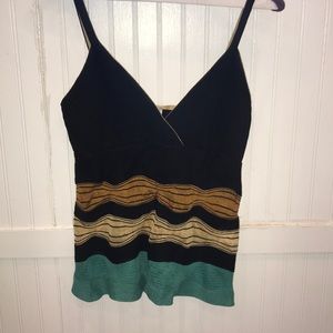 Mission spaghetti strap knit tank top